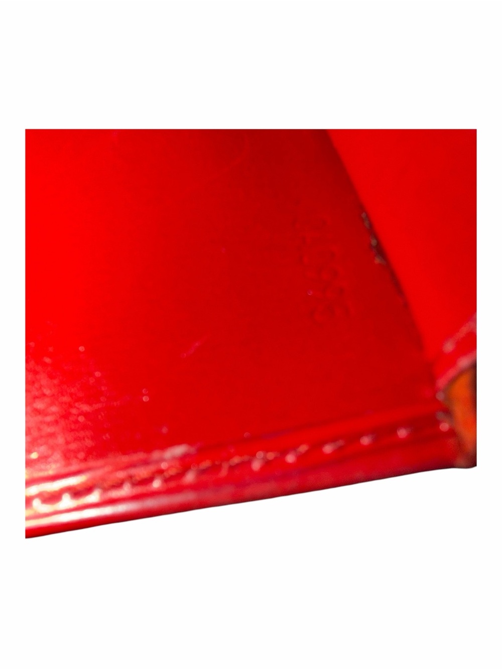 ⁠Auth Louis Vuitton Castilian Red Epi Leather Long Flap Wallet Envelope - Picture 6 of 6